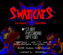 SWAT Kats screenshot 2 for Super Nintendo